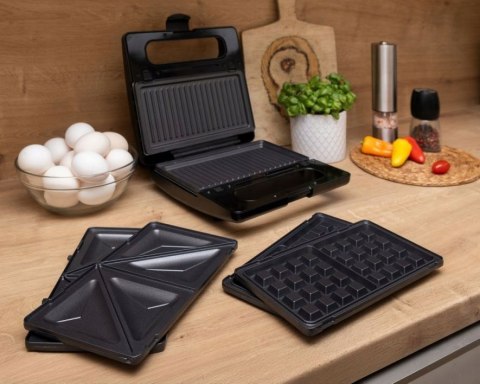 Opiekacz wielofunkcyjny 3w1 IK2503 IDEAL - GOFROWNICA, GRILL, SANDWICH 1300 Opiekacz wielofunkcyjny 3w1 IK2503 IDEAL - GOFROWNICA, GRILL, SANDWICH 1300