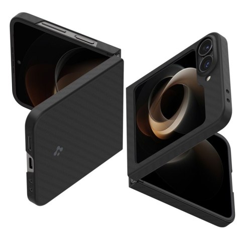 Spigen Airskin - Etui do Samsung Galaxy Z Flip 6 (Aramid Black) Spigen Airskin - Etui do Samsung Galaxy Z Flip 6 (Aramid Black)