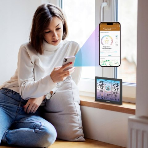 Stacja Pogodowa POGODY Bezprzewodowa METEO Higrometr Barometr WIFI SP602 Stacja Pogodowa POGODY Bezprzewodowa METEO Higrometr Barometr WIFI SP602