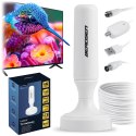 Antena wewnętrzna 360 stopni TV ultra HD 4K Berdsen BD-956 biała Antena wewnętrzna 360 stopni TV ultra HD 4K Berdsen BD-956 biała
