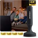Antena wewnętrzna 360 stopni TV ultra HD 4K Berdsen BD-956 czarna Antena wewnętrzna 360 stopni TV ultra HD 4K Berdsen BD-956 czarna