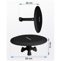 Antena wewnętrzna zewnętrzna TV ultra HD 4K Berdsen BD-955 czarna Antena wewnętrzna zewnętrzna TV ultra HD 4K Berdsen BD-955 czarna