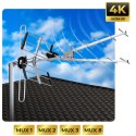 Antena zewnętrzna kierunkowa TV ultra HD 4K Berdsen BD-954