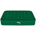 Nc2808 Materac Dwuosobowy King Size Zielony + Pompka Elektryczna Nils Camp