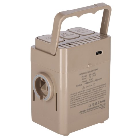 Nc2808 Materac Dwuosobowy King Size Zielony + Pompka Elektryczna Nils Camp