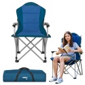 NC3705 Krzesło turystyczne składane NILS CAMP niebieskie outdoor