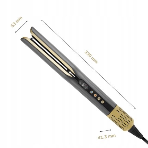 Prostownica do włosów WEBBER HS700 2w1 Wet2Dry LCD jonizacja BLDC
