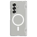 Spigen Ultra Hybrid Pro Mag MagSafe - Etui do Samsung Galaxy Z Fold 7 (Clear/White)