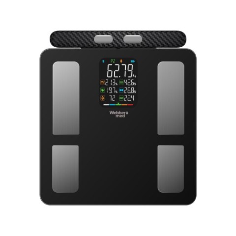 Waga łazienkowa Webber SCALA IF2825A analiza 15 parametrów Bluetooth