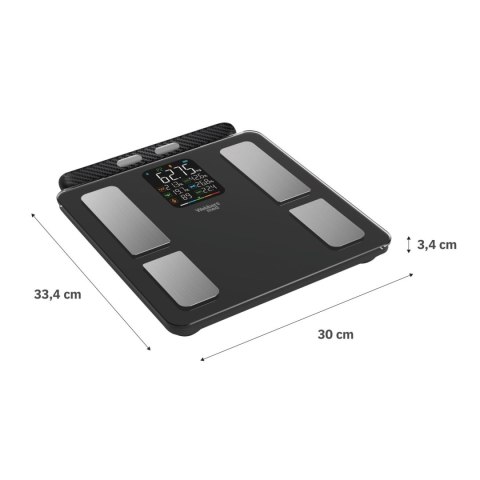 Waga łazienkowa Webber SCALA IF2825A analiza 15 parametrów Bluetooth