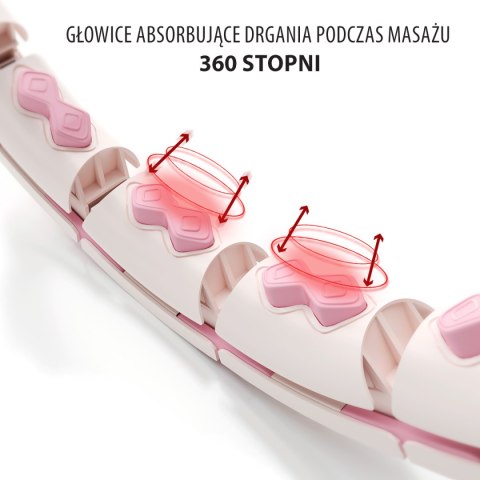 ZESTAW HULA HOP HHW06 PINK Z PIŁKĄ GRAWITACYJNĄ I LICZNIKIEM HMS + PAS BR163 BLACK PLUS SIZE ZESTAW HULA HOP HHW06 PINK Z PIŁKĄ GRAWITACYJNĄ I LICZNIKIEM HMS + PAS BR163 BLACK PLUS SIZE