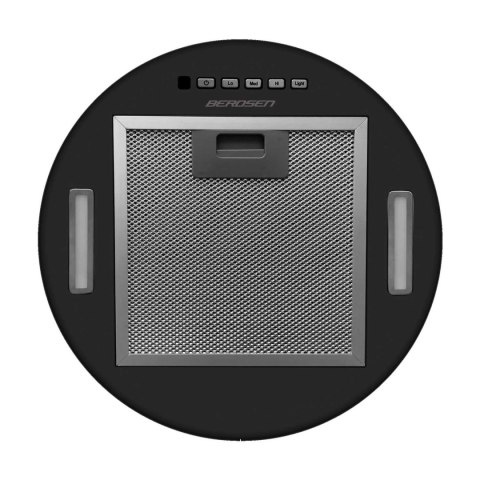 BT-227 Okap wiszący Berdsen 35cm czarny LED