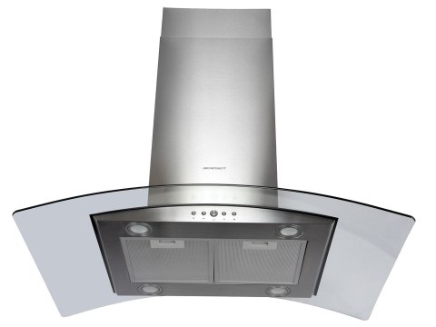 BT-224 Okap wyspowy 90cm Berdsen INOX szkło hartowane LED