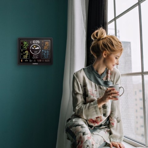 Stacja pogodowa METEO SP301 DCF 3 czujniki barometr higrometr