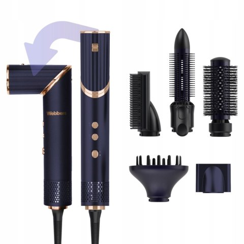 Suszarka i stylizator WEBBER CELIA HD-1298 5w1 1000W jonizacja
