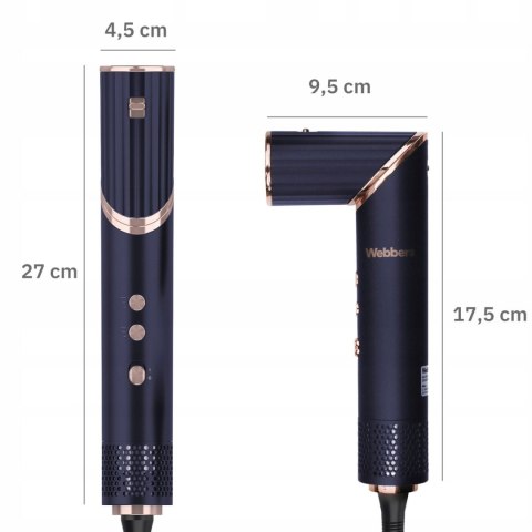 Suszarka i stylizator WEBBER CELIA HD-1298 5w1 1000W jonizacja