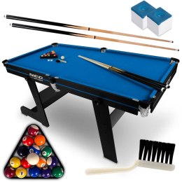 NS-808 stół bilardowy składany Neo-Sport 183x92 cm z akcesoriami