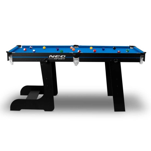 NS-808 stół bilardowy składany Neo-Sport 183x92 cm z akcesoriami NS-808 stół bilardowy składany Neo-Sport 183x92 cm z akcesoriami