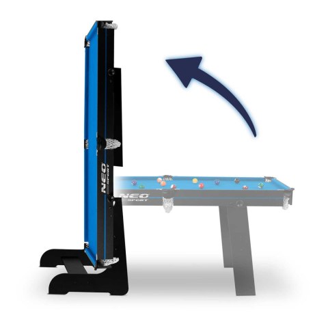 NS-808 stół bilardowy składany Neo-Sport 183x92 cm z akcesoriami NS-808 stół bilardowy składany Neo-Sport 183x92 cm z akcesoriami