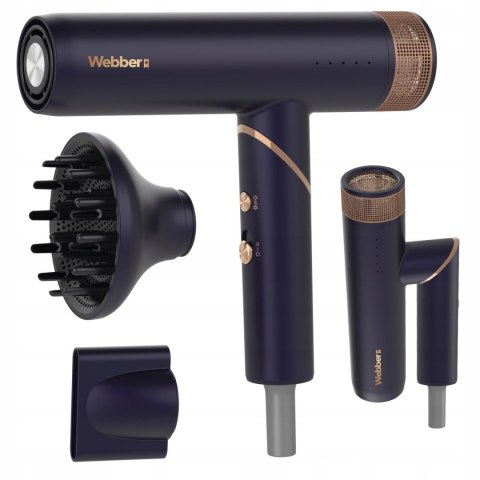 Suszarka do włosów WEBBER STELLA HD1998 2w1 2000W jonizacja