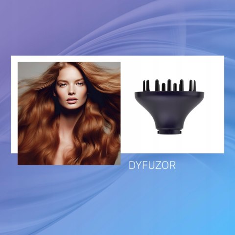 Suszarka do włosów WEBBER STELLA HD1998 2w1 2000W jonizacja