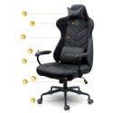 Fotel biurowy Sofotel Werona czarny 2580 ergonomiczny z poduszkami Fotel biurowy Sofotel Werona czarny 2580 ergonomiczny z poduszkami