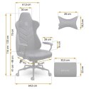 Fotel biurowy Sofotel Werona czarny 2580 ergonomiczny z poduszkami Fotel biurowy Sofotel Werona czarny 2580 ergonomiczny z poduszkami