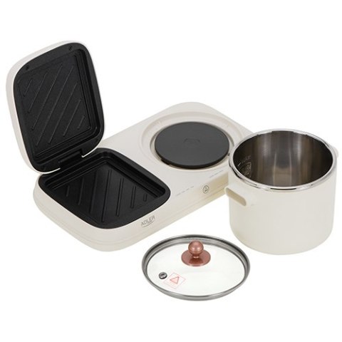 AD 6421 Stacja śniadaniowa 2 w 1 - grill i garnek do gotowania