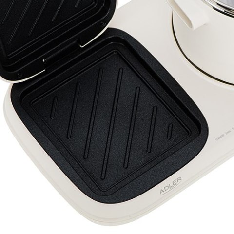AD 6421 Stacja śniadaniowa 2 w 1 - grill i garnek do gotowania