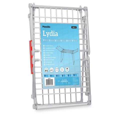 Suszarka na pranie stojąca rozkładana Lydia 27 mb stal nierdzewna Suszarka na pranie stojąca rozkładana Lydia 27 mb stal nierdzewna