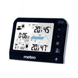 Stacja pogodowa METEO SP204 higrometr barometr czujnik zewnętrzny DCF