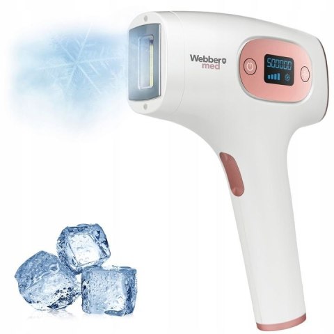 Depilator laserowy WEBBER S7 IPL CoolSkin twarz ciało bikini LCD