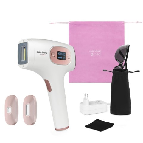 Depilator laserowy WEBBER S7 IPL CoolSkin twarz ciało bikini LCD