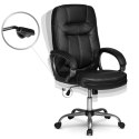 Fotel gabinetowy Sofotel 355 czarny skórzany ergonomiczny TILT Fotel gabinetowy Sofotel 355 czarny skórzany ergonomiczny TILT