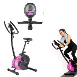 M9239V rower stacjonarny magnetyczny 9kg HMS fioletowy fitness