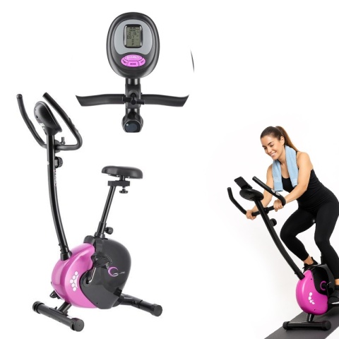M9239V rower stacjonarny magnetyczny 9kg HMS fioletowy fitness M9239V rower stacjonarny magnetyczny 9kg HMS fioletowy fitness