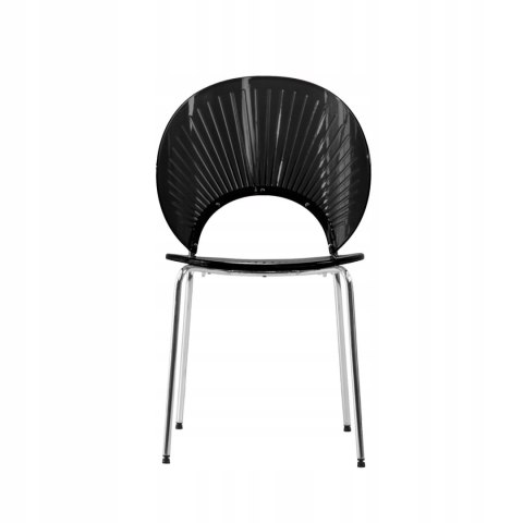 Krzesło Corvara nowoczesne z polycarbonatu