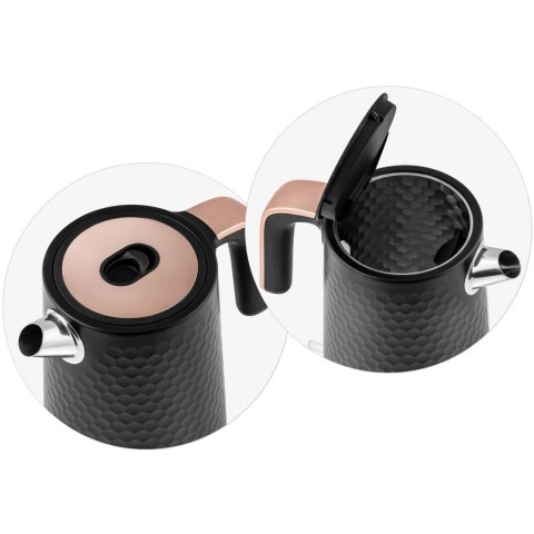 Czajnik elektryczny 1,7 L Berdsen BD-705 czarno-miedziany