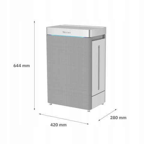 Webber AP9750 oczyszczacz-nawilżacz Wi-Fi HEPA13 400 m3/h 57 m2