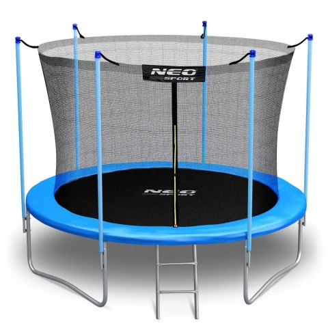 Trampolina ogrodowa 10ft/312cm z siatką wewnętrzną i drabinką Neo-Sport
