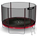 Trampolina ogrodowa 10ft/312cm z siatką zewnętrzną i drabinką Neo-Sport