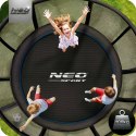 Trampolina ogrodowa 8ft/252cm z siatką zewnętrzną i drabinką Neo-Sport