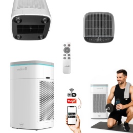 Oczyszczacz powietrza Webber AP9800 Wi-Fi HEPA13 jonizator dla Alergika