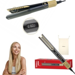 Prostownica do włosów WEBBER HS700 2w1 Wet2Dry LCD jonizacja BLDC