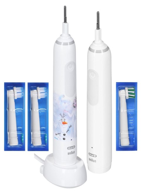 Zestaw 2 szczoteczek Oral-B 3 3000 i Junior Frozen