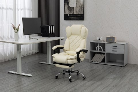 Activejet Fotel biurowy YK7416 beżowy Activejet Fotel biurowy YK7416 beżowy