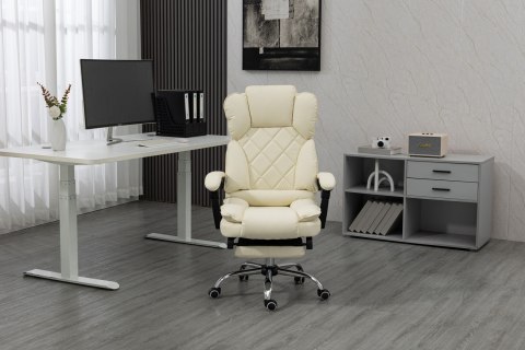 Activejet Fotel biurowy YK7416 beżowy Activejet Fotel biurowy YK7416 beżowy