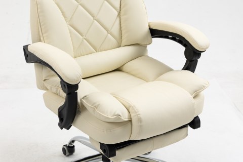 Activejet Fotel biurowy YK7416 beżowy Activejet Fotel biurowy YK7416 beżowy