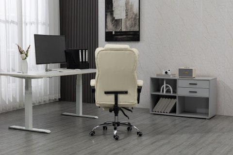 Activejet Fotel biurowy YK7416 beżowy Activejet Fotel biurowy YK7416 beżowy