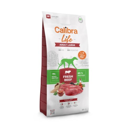CALIBRA DOG life adult large fresh beef 12kg CALIBRA DOG life adult large fresh beef 12kg